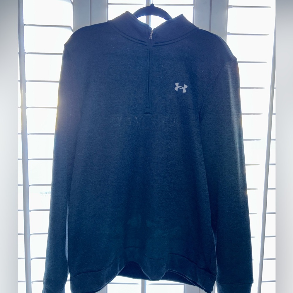 charcoal under armour pullover